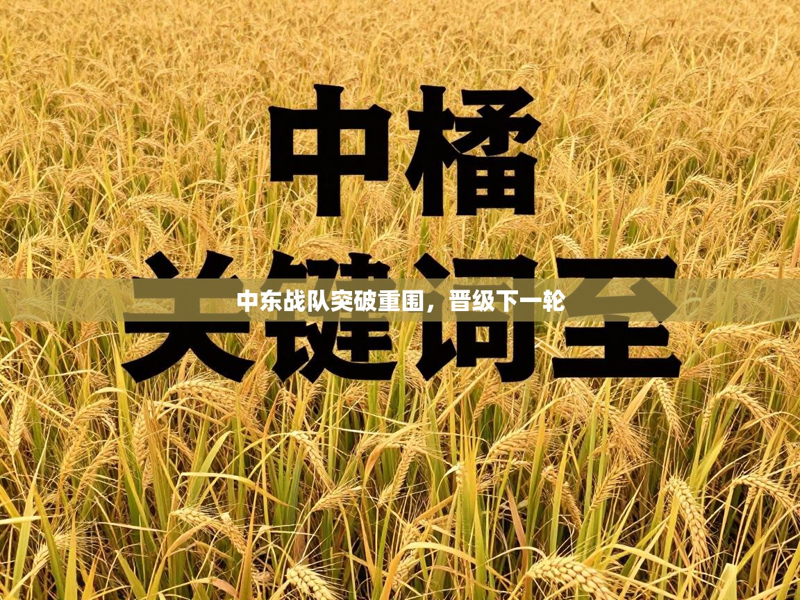 开云体育无法登录解决方案-中东战队突破重围，晋级下一轮  第3张